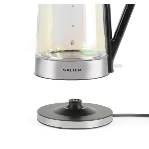 Salter EK5078IR Iridescent Glass Kettle