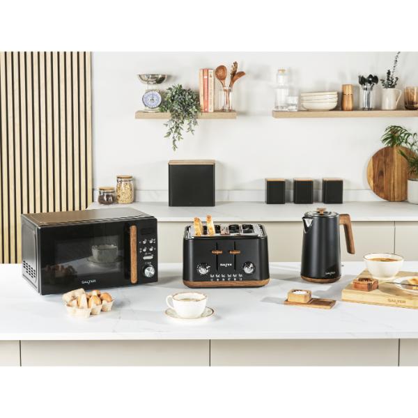 Salter EK5823BLK Toronto 4 Slice Toaster Black