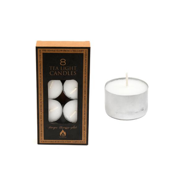 Tealights 8hr (Pack of 8)