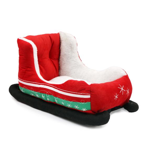 Xmas Sleigh Pet Bed 55 x 25cm