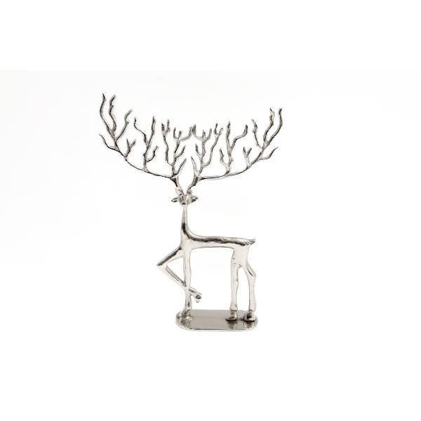 Silver Stag Ornament 36 x 48cm