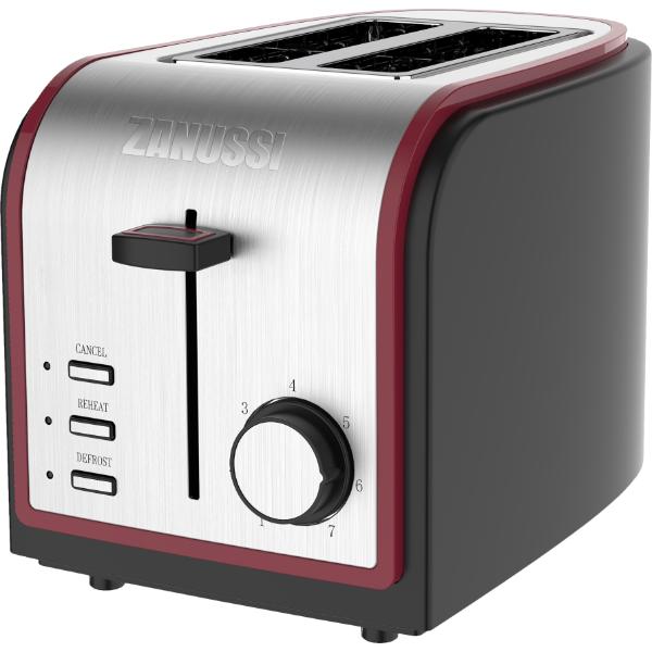 Zanussi ZST-6579 Toaster 2 Slice Red