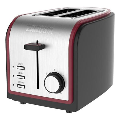 Zanussi ZST-6579 Toaster 2 Slice Red