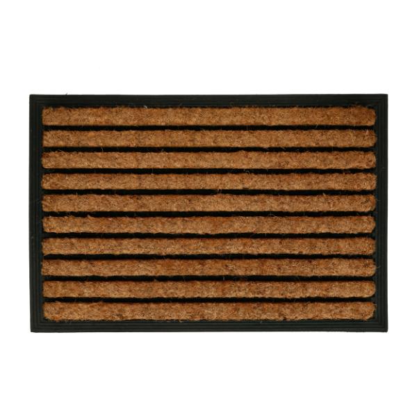 Rubber mat coir scrpaer 40 x 60 cm