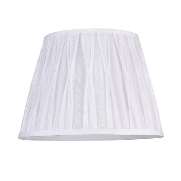 Shade 14&quot; Pinch Pleated Cream