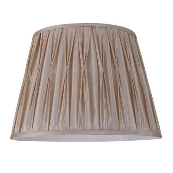 Shade 14&quot; Pinch Pleated Gold