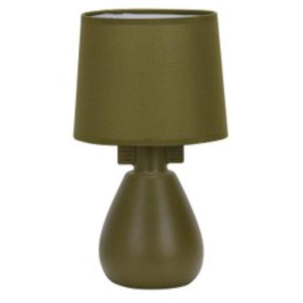 4104 GR Ceramic Table Lamp With Shade