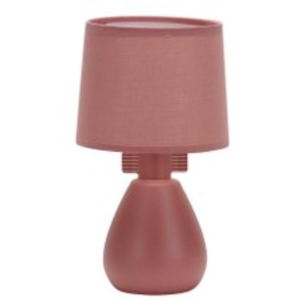 4104 PK Ceramic Table Lamp With Shade