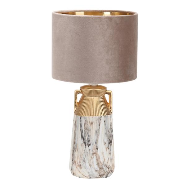 4112 MAR Ceramic Table Lamp With Shade