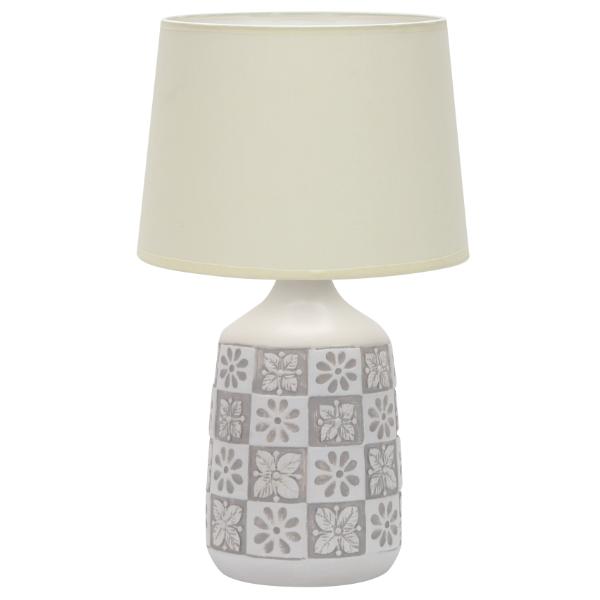 5020 CRM Ceramic Table Lamp With Shade