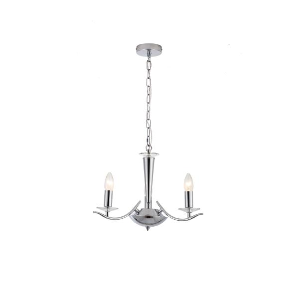 3 light Chrome Ceiling light