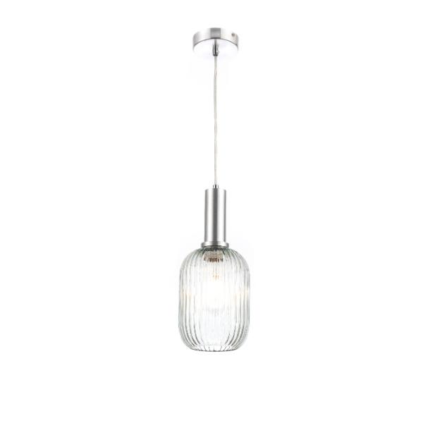 808/13  Single Pendant Lamp SILVER