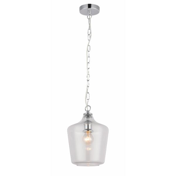 156/1 Single Pendant Lamp  CHR