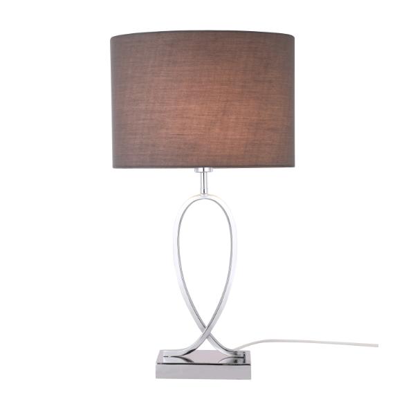 317 TL Table Lamp With Shade Chrome