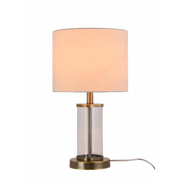 322 TL Table Lamp With Shade Antique