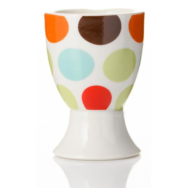 Steelex Multi Col Spots Eggcup