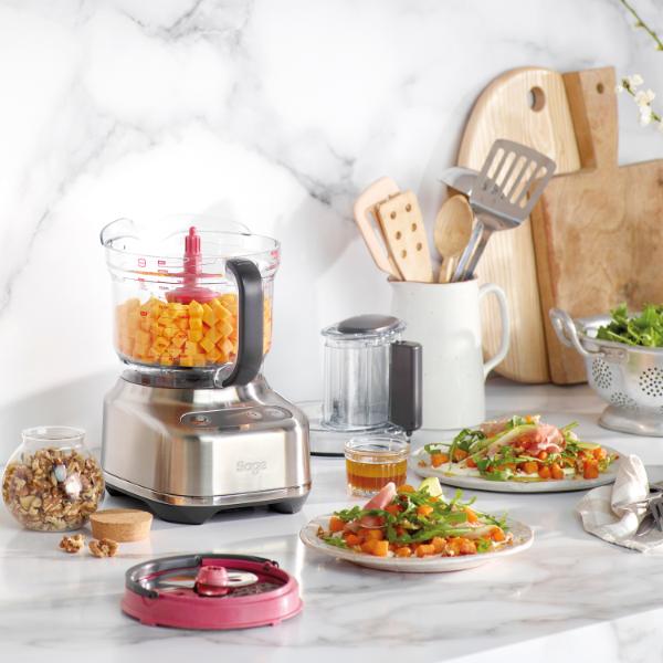 Sage SFP638BSS2GUK1 The Paradice 9 Compact Food Processor &amp; Blade Storage - Brushed Stainless Steel