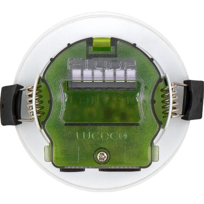 Luceco F-Type Downlight MK2 4W/6W 690 Lumens Dim 2 Warm IP65 White