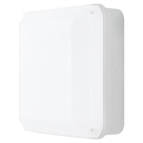 Luceco Mosi Square White Bulkhead IP65 200mm Diameter 735 Lumens