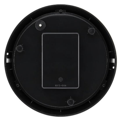 Luceco Eco Round Bulkhead Eyelid IP54 400 Lumens 10 Watt 4000k Supplied Black And White Trim