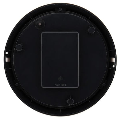 Luceco Eco Round Bulkhead PIR  IP54 700 Lumens 10 Watt 4000k Supplied Black &amp; White trim