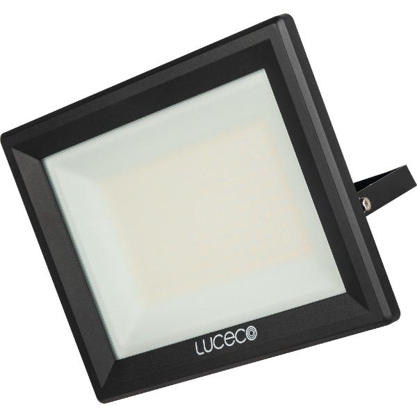 Luceco Essence 100w Floodlight with Ball Joint 1m Cable Black IP65