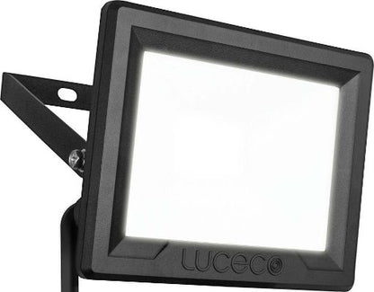 Luceco Eco Flood IP65 Black 20000 Lumens 200 Watt 4000k Black IP65