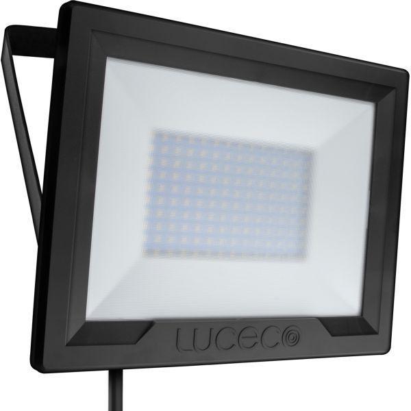 Luceco Eco flood IP65 Black 15000 Lumens 150 Watt 4000k Black IP65