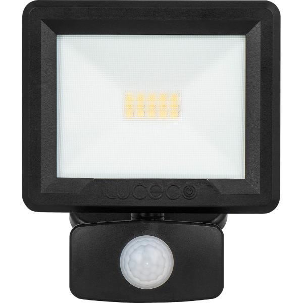 Luceco Essence 10 Watt PIR Floodlight with Ball Joint 1 Metre Cable Co Op Superstores