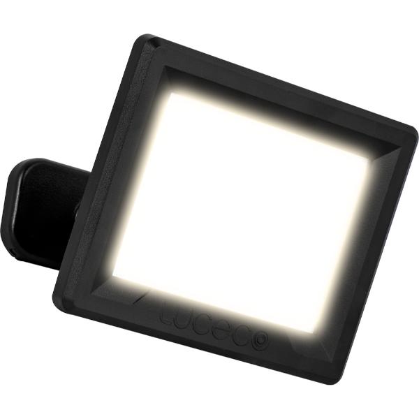 Luceco Essence 20 Watt Floodlight With Ball Joint 1 Metre Cable - Black IP65