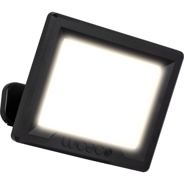 Luceco Essence 30 Watt Floodlight with Ball Joint 1 Metre Cable - Black IP65