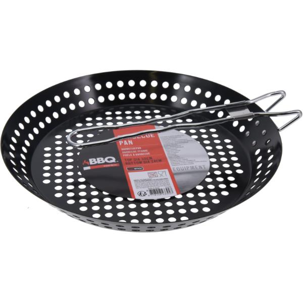 BBQ Non-stick Frying Pan with a Foldable Handle