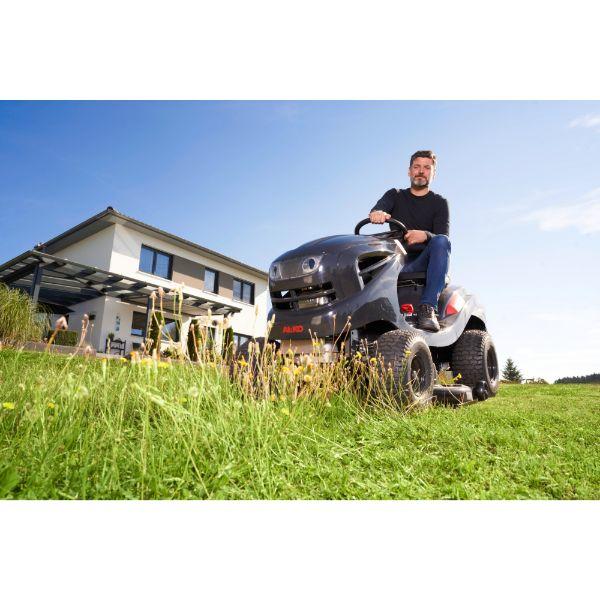 Solo ride best sale on lawn mowers