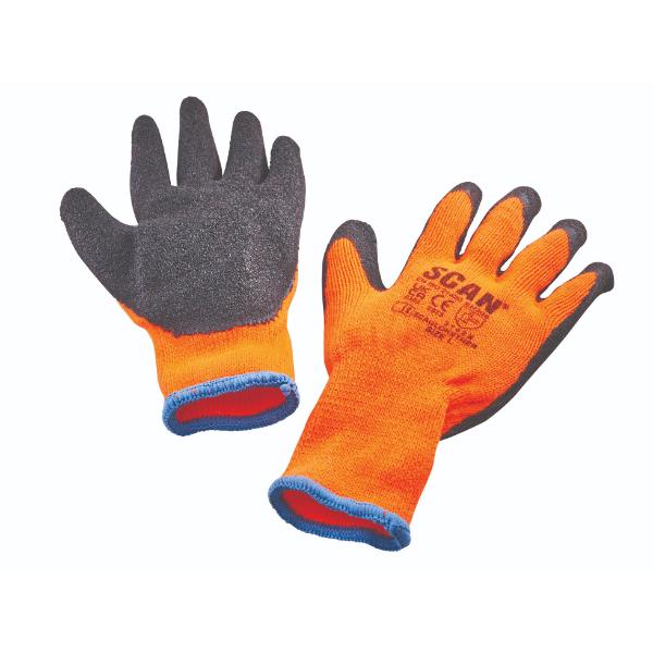 Scan Thermal Latex Gloves (3 Pairs)