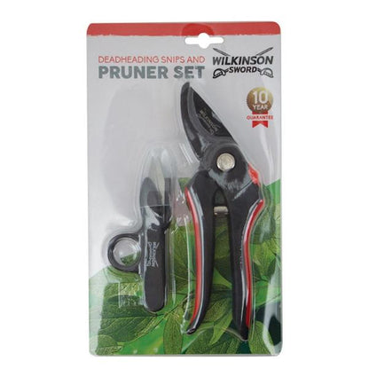 Wilkinson Sword Pruner &amp; Deadheader Twin Pack