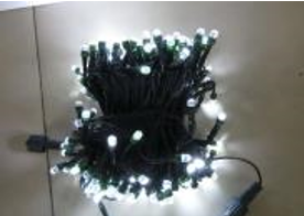 Christmas 240 Iced White LED Connectable String Lights