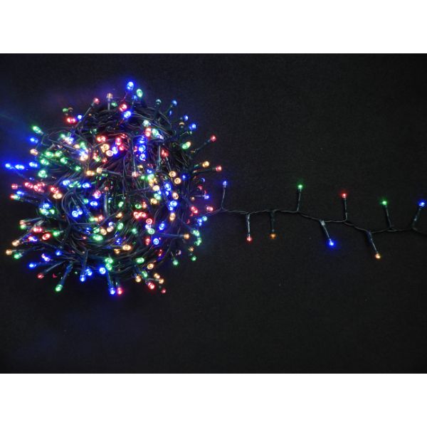 Christmas 500 Multi Colour LED Compact Lights