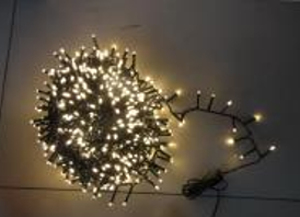 Christmas 750 Warm White LED Compact Lights