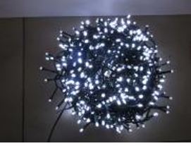 Christmas 750 Iced White LED Compact Lights