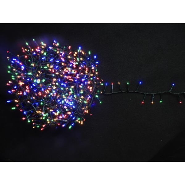 Christmas 1000 Multi Colour LED Compact Lights