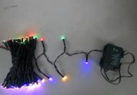 Christmas Battery Operated 100 Multi-Colour LED Multi Function Lights