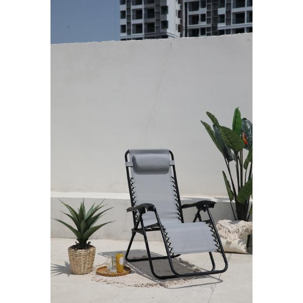 Steel Reclining Anti Gravity Chair with Head Rest