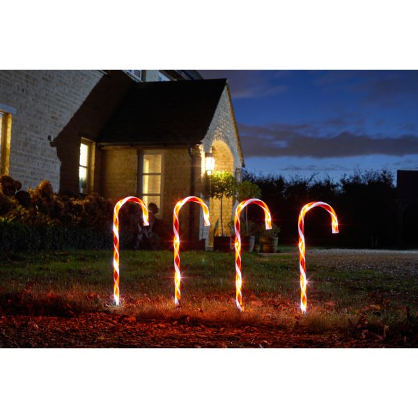 Three Kings CandyCane Stakes Large - Set of 4