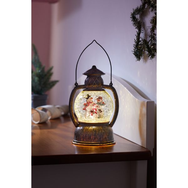 Three Kings SnowSwirl Frosty Lantern