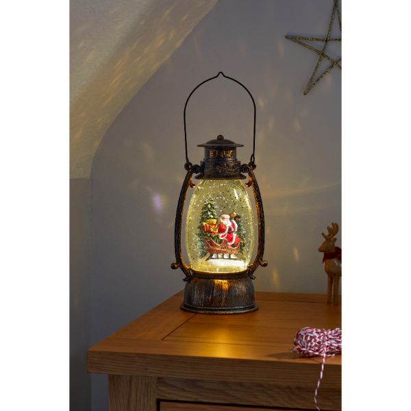 Three Kings SnowSwirl Sleigh Lantern