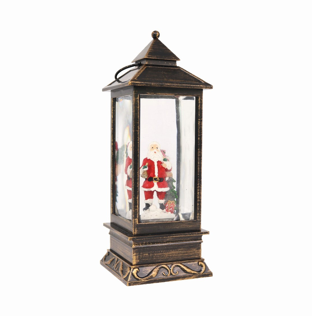 Three Kings SnowSwirl Santa Lantern