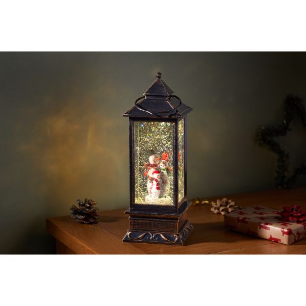 Three Kings SnowSwirl Snowman Lantern