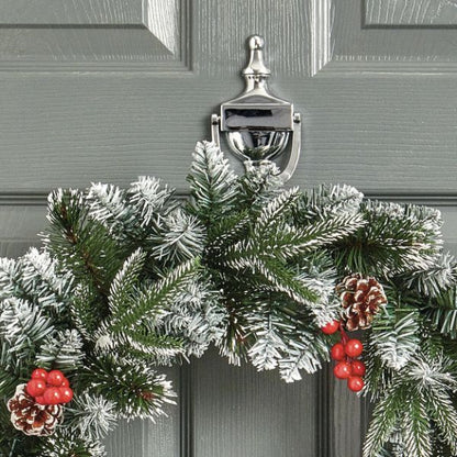 New Jersey Wreath With Berries And Cone 50cm