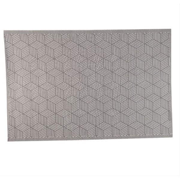 Smart Garden Outside In Designs Alfresco Outdoor Rug - Illusion - Slate - 120 X 180cm