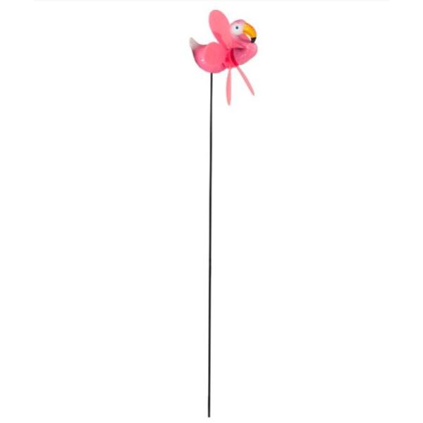 Smart Garden Décor Flamingo &amp; Peacock Looney Stake